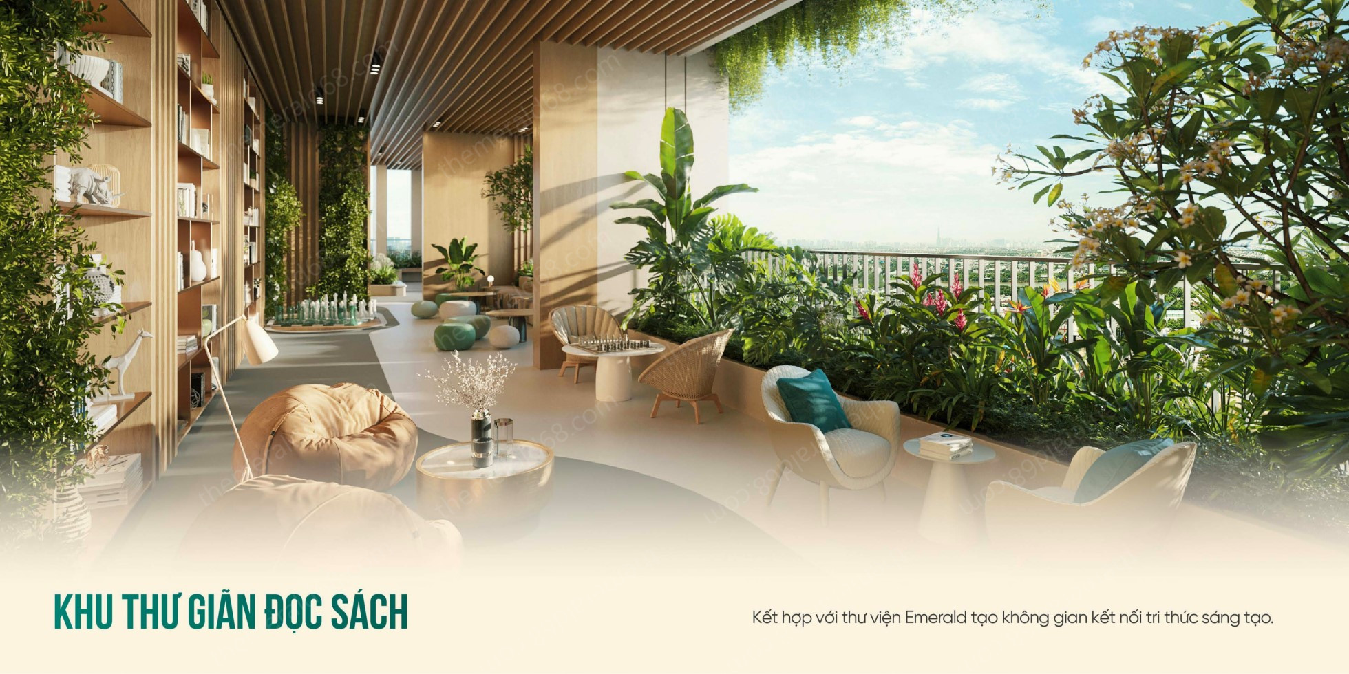 Khu Thư Giãn đọc Sách