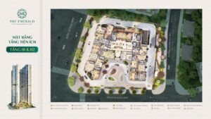 Mặt Bằng Tiện ích Tầng 1-2