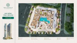 Mặt Bằng Tiện ích Tầng 3