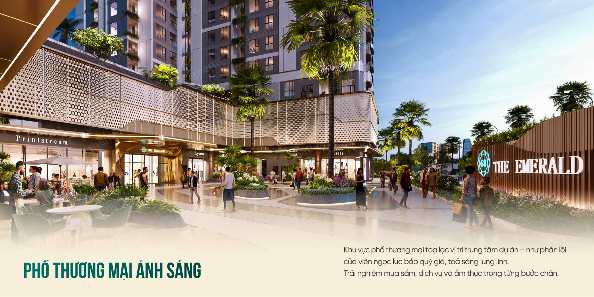 Phố Thương Mại ánh Sáng