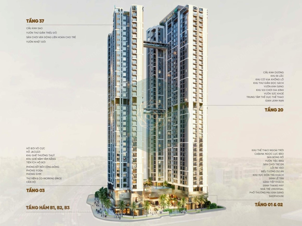 Tiện ích The Emerald 68